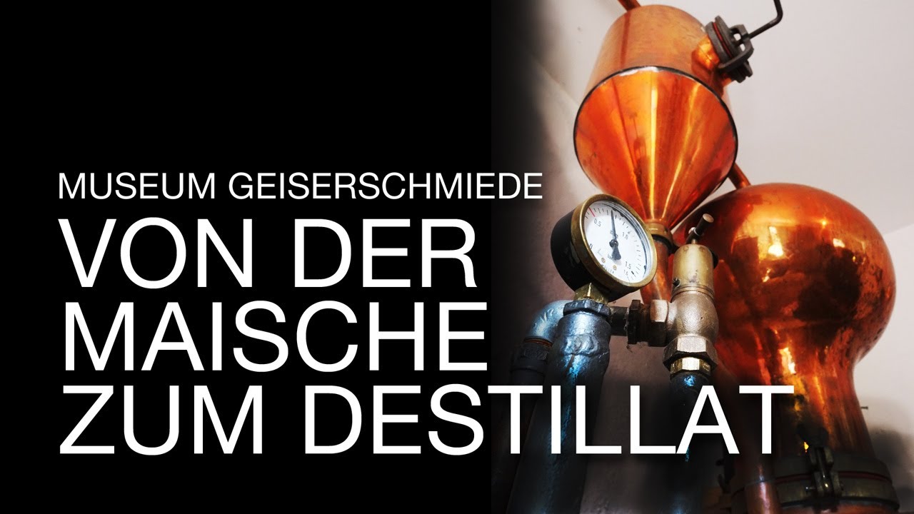 Von der Maische zum Zwetschgenwasser - Schnapsbrennen im Museum Geiserschmiede Bühlertal
