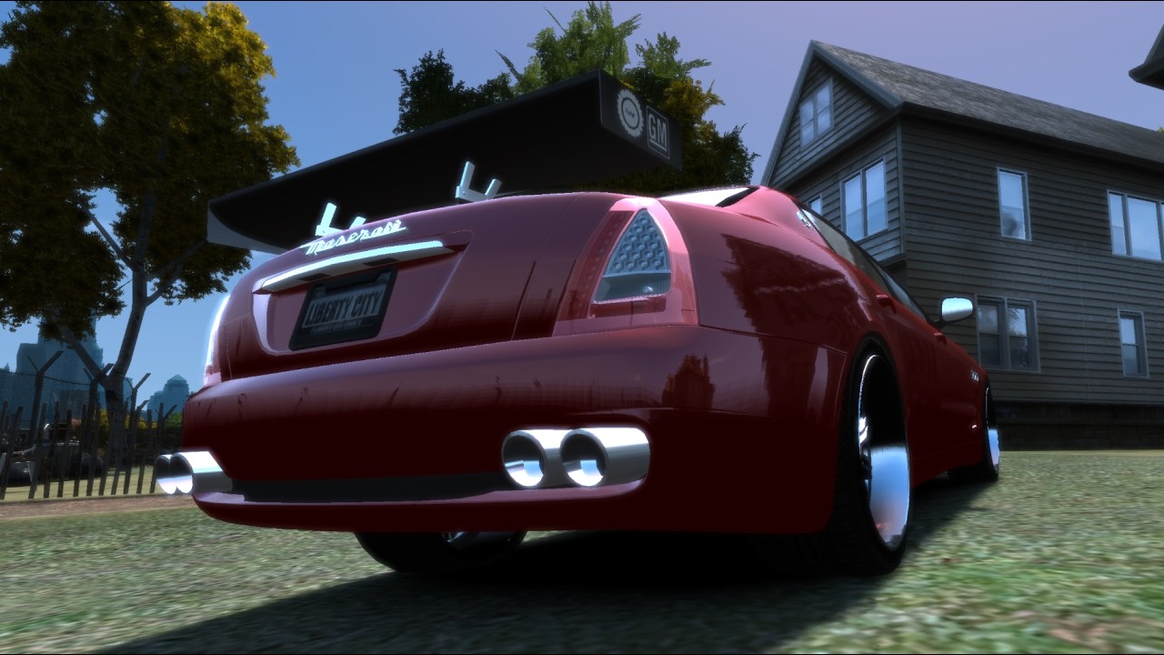 GRAND THEFT AUTO IV 2011 MASERATI QUATTROPORTE SPORT GTS TUNED CRASH TESTING HD