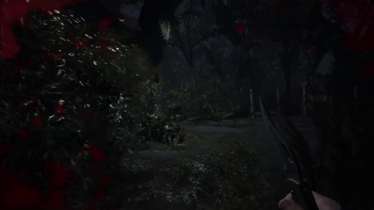 Playing Resident Evil 7 for the first time.
