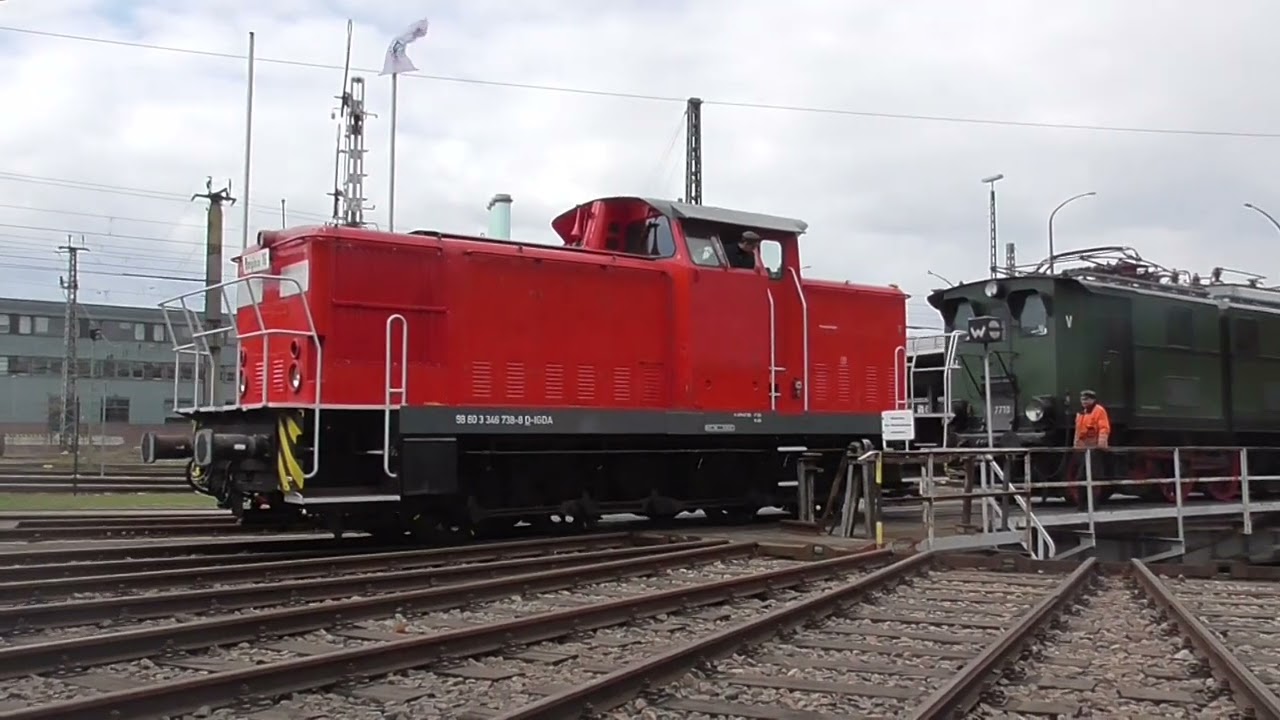 Start und Rangierfahrt der 