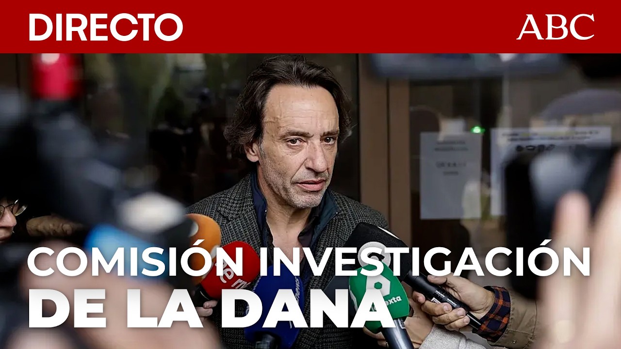 🔴 DIRECTO | Comisión de investigación sobre la gestión de la crisis derivada de la DANA