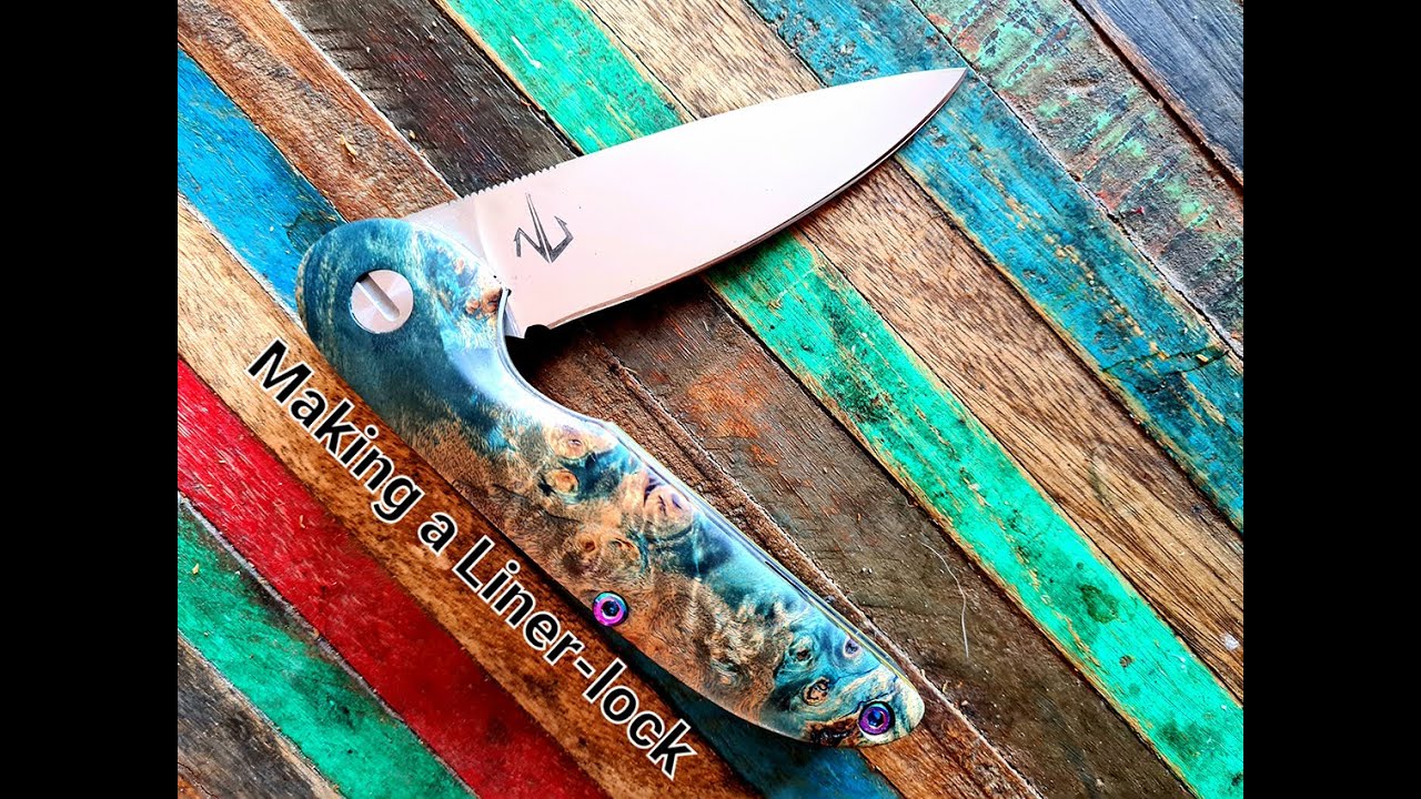 making a liner-lock knife / fabrication d'un liner-lock
