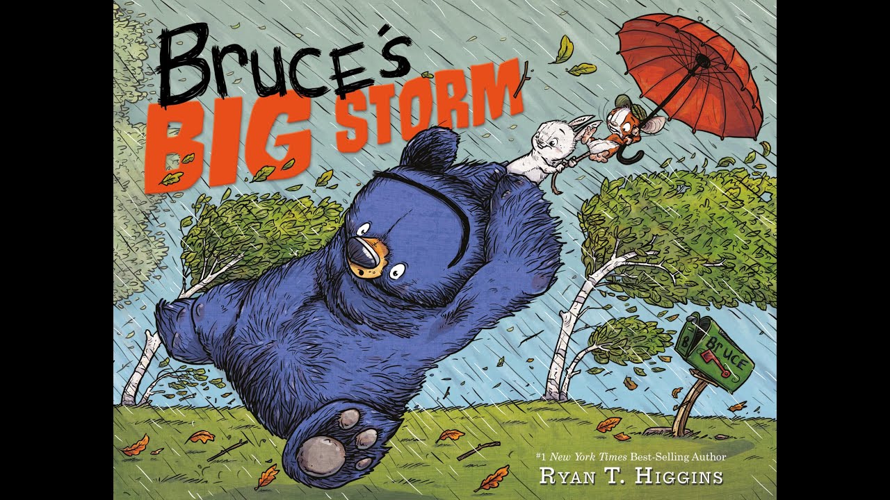 Kids Book Read Aloud: Bruce's Big Storm