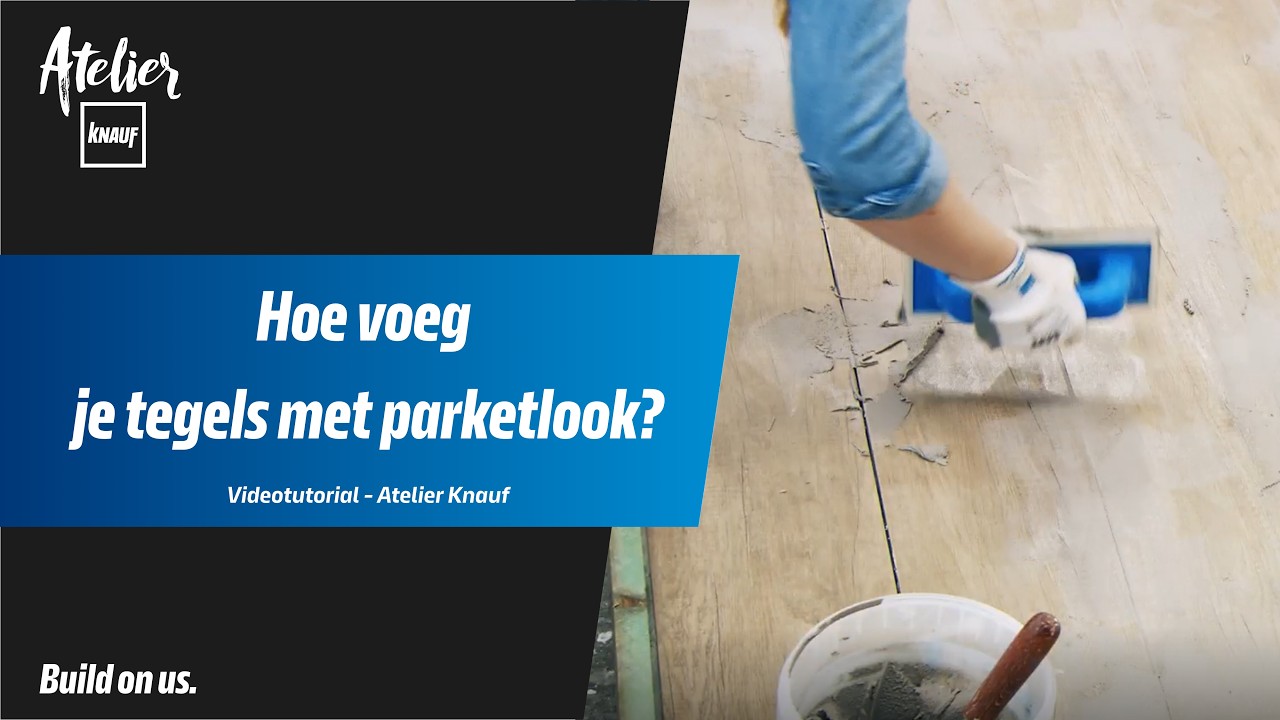 Hoe een keramisch parket voegen ? - Atelier Knauf