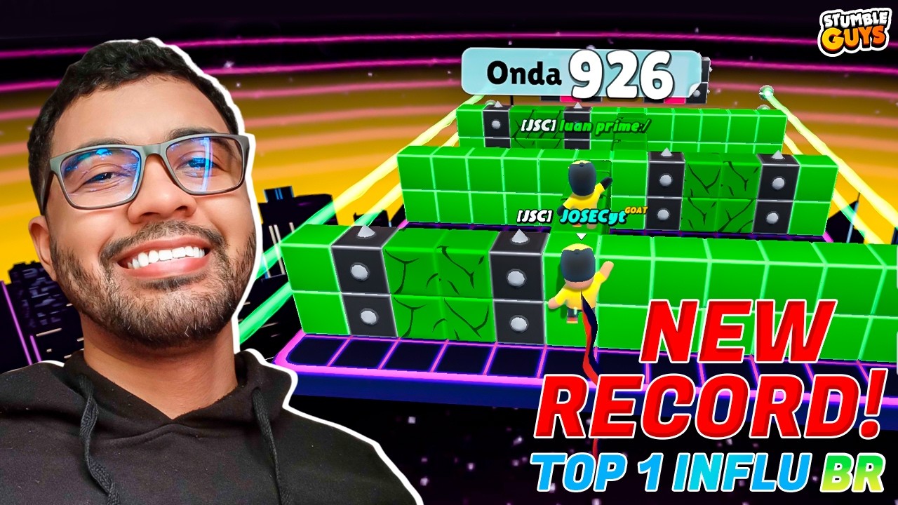 HOJE TEM 1000 ONDAS | STUMBLE GUYS AO VIVO #stumbleguys