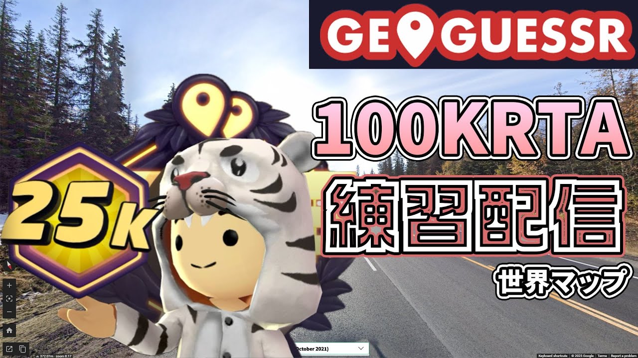 ジオゲッサーRTA(無言)