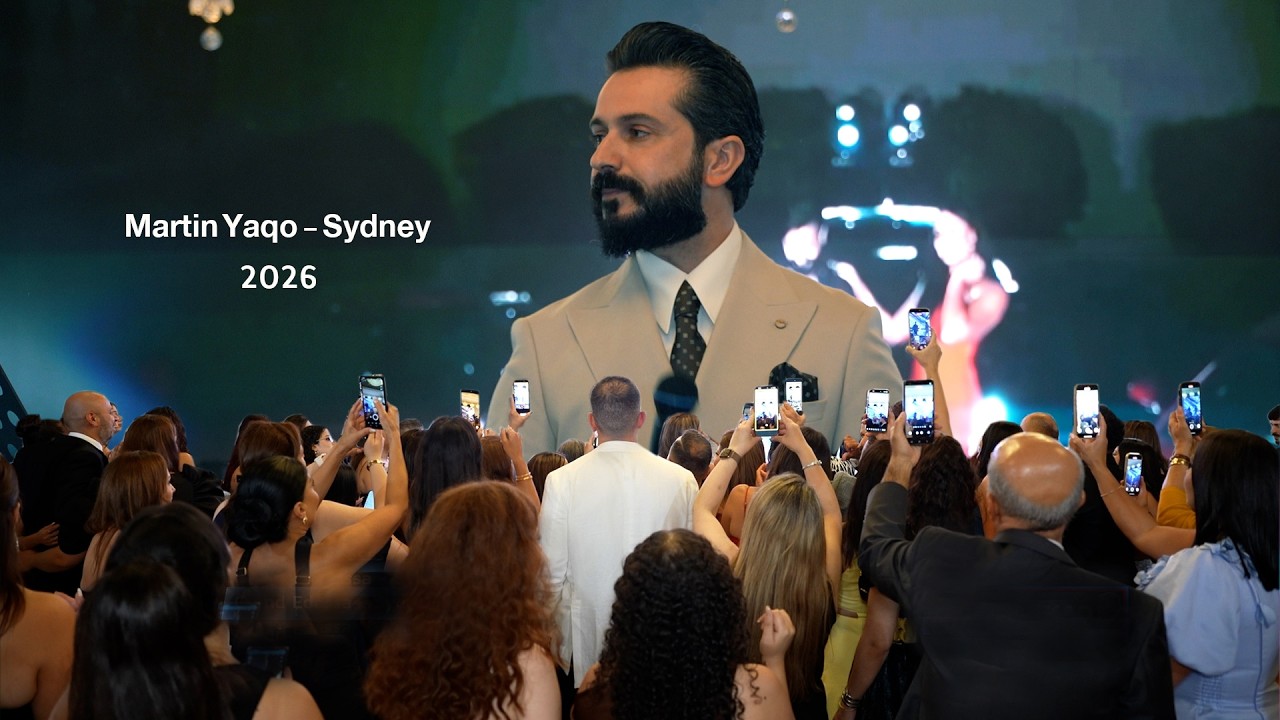 Martin Yaqo's Concert in Sydney   حفلة المطرب مارتن ياقو في سيدني   المقطع الاخير