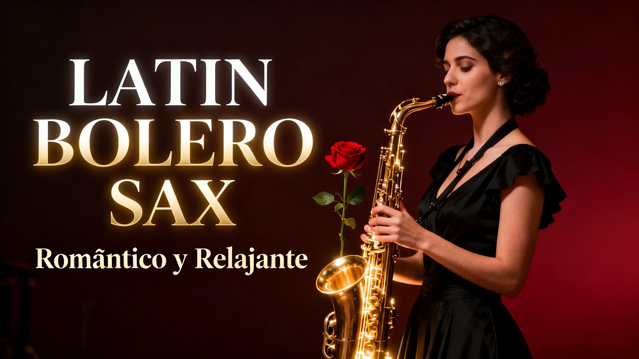 Latin Bolero Sax para la Noche | Música Romántica Instrumental