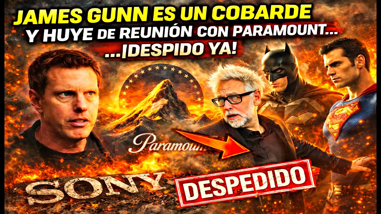 JAMES GUNN HUYE de Ellison (Paramount) ¿MIEDO o DESPIDO INMINENTE?