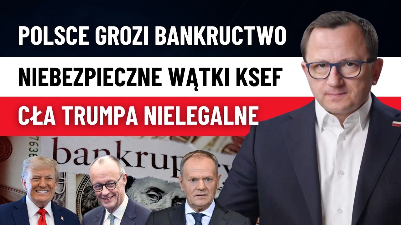 Cła Trumpa NIELEGALNE! Nord Stream i Rola CIA! KSeF i Protest Korony Brauna!