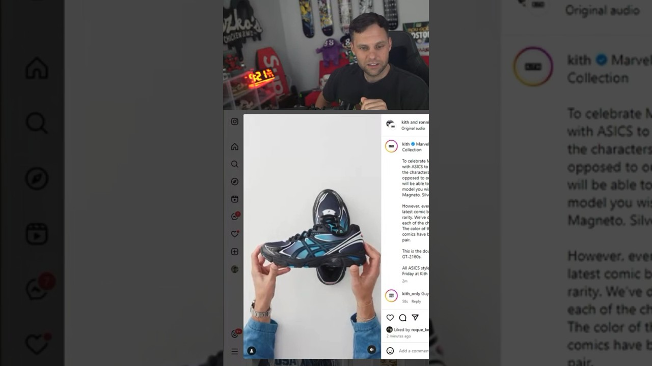 NEED THESE! Kith Marvel ASICS 