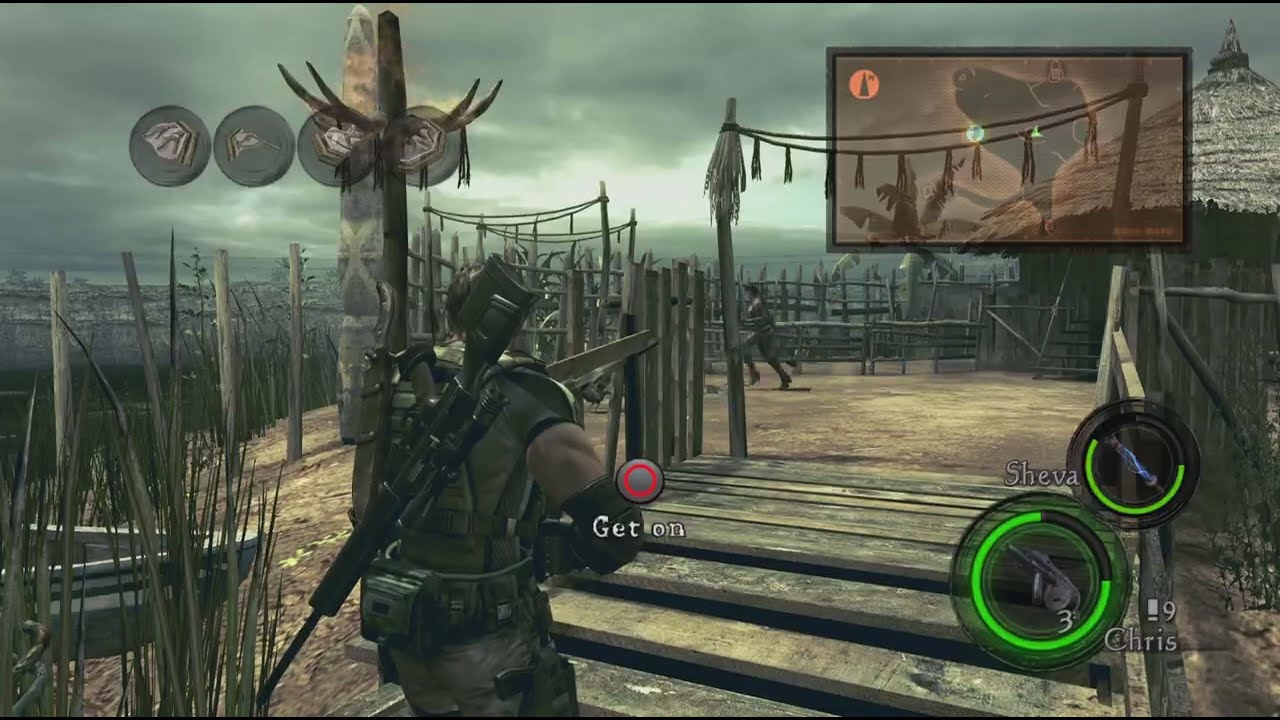 Resident Evil 5 part 5 fighting Irving