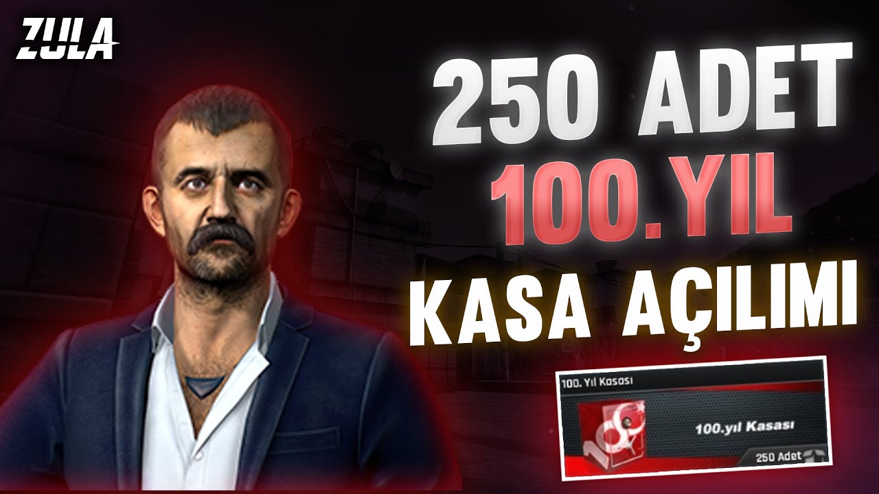 100. YIL KASA AÇILIMI ( HESAP DİZMELİK KASA ) - ZULA #zula #zulaoyun
