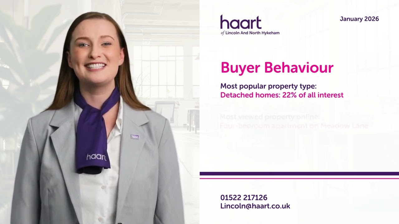 haart Estate Agents Lincoln And North Hykeham Monthly Property Market Update for North Hykeham  Jan