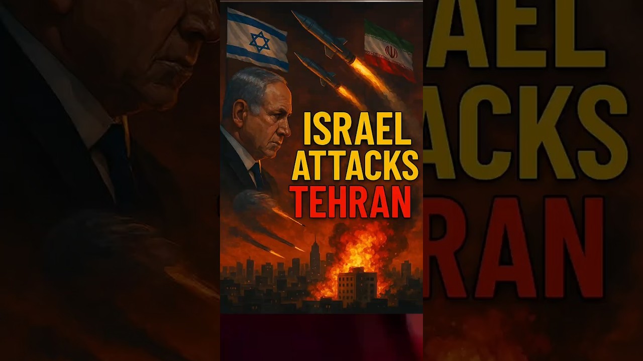 Tehran Under Attack: Israel’s Retaliation Begins | Iran’s Capital Targeted
