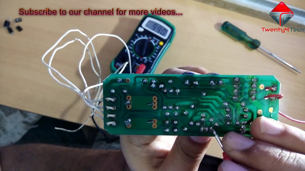 How to repair Electronic Choke/Ballast at home in hindi!