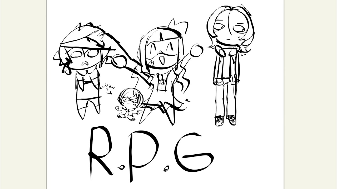 RPG MEME// Afton family// lazy