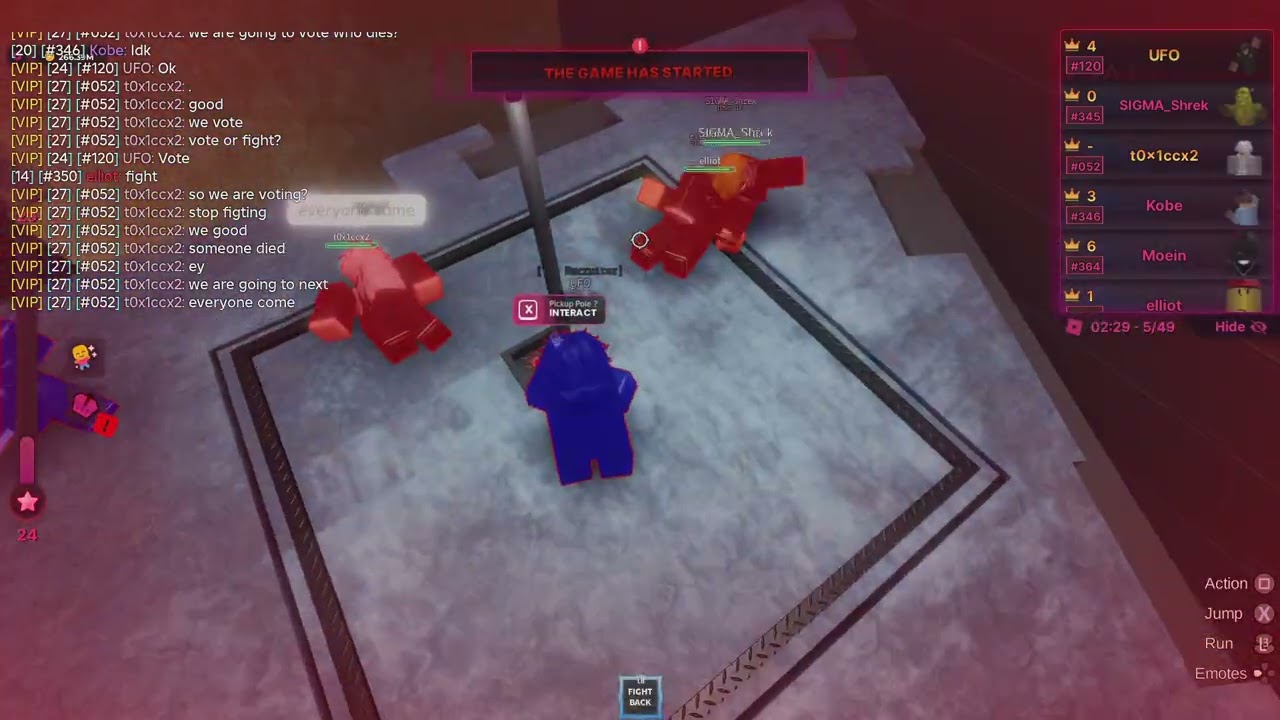 I won the new game mode on ink game