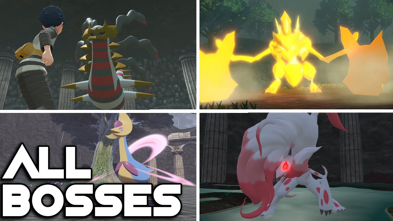 Pokémon Legends Arceus - All Bosses
