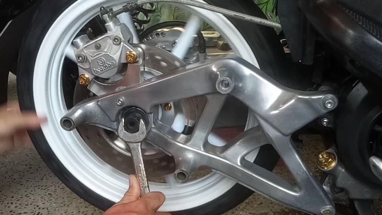 Mio Sporty Rear Disc Brake parts list