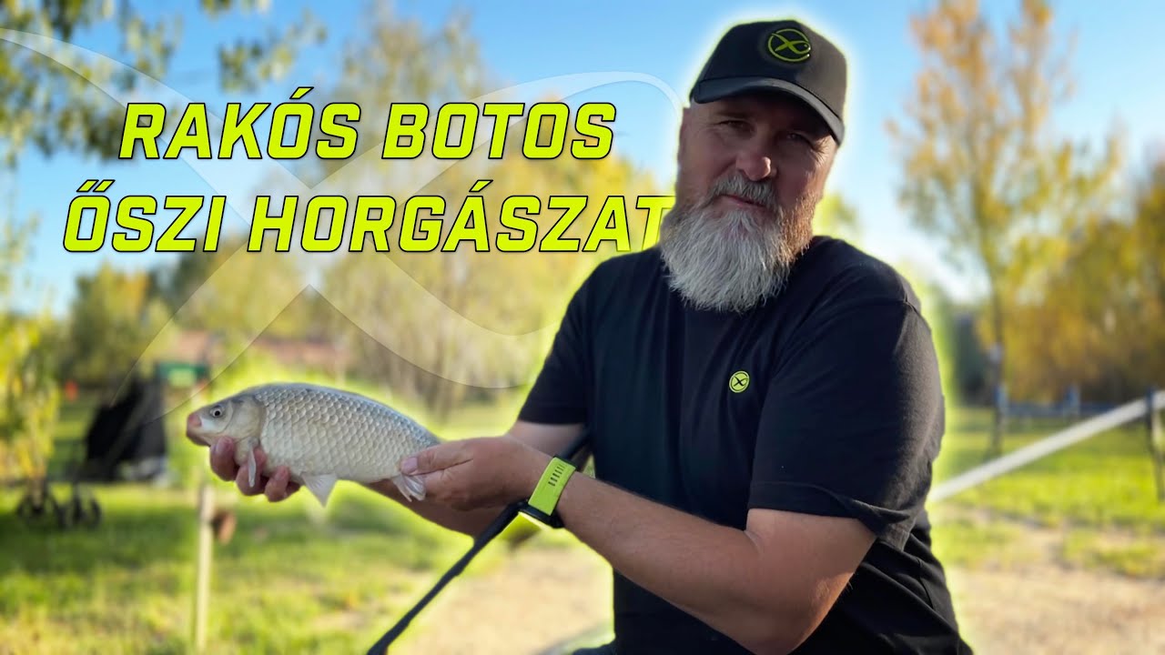 Hogyan horgásszunk rakós bottal? - Őszi horgászat Polyák Csabival