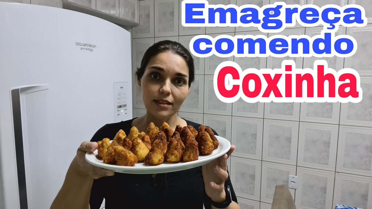 Coxinha FIT/perfeita para reeducação alimentar.