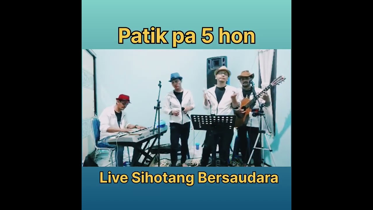 Patik palimahon - Live Sihotang Bersaudara 