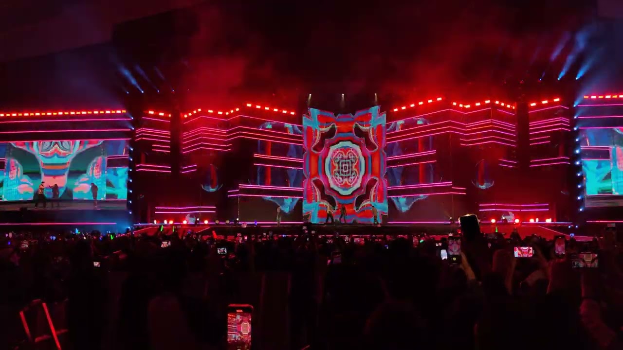 231006 KARD (카드) - Shut Down (BLACKPINK COVER) @KCON SAUDI ARABIA 2023 FanCam 4K