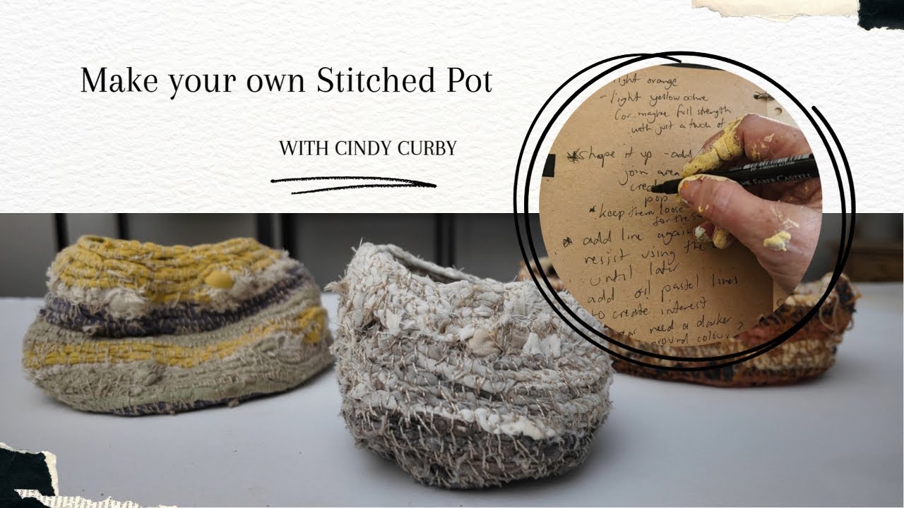 Make your own Stitched Pot