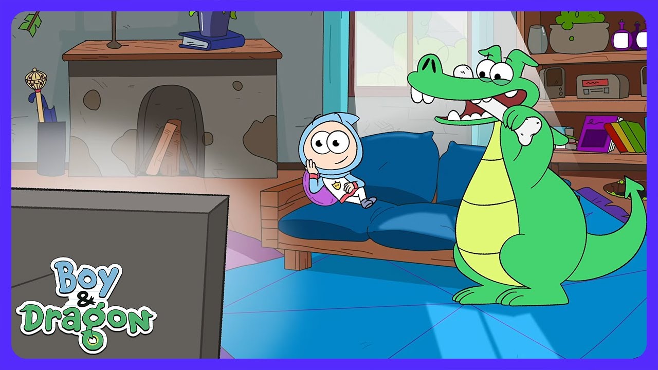 Boy & Dragon - Hauska Ruokakauppaseikkailu | Lastenohjelmat | WildBrain Robottikupoli