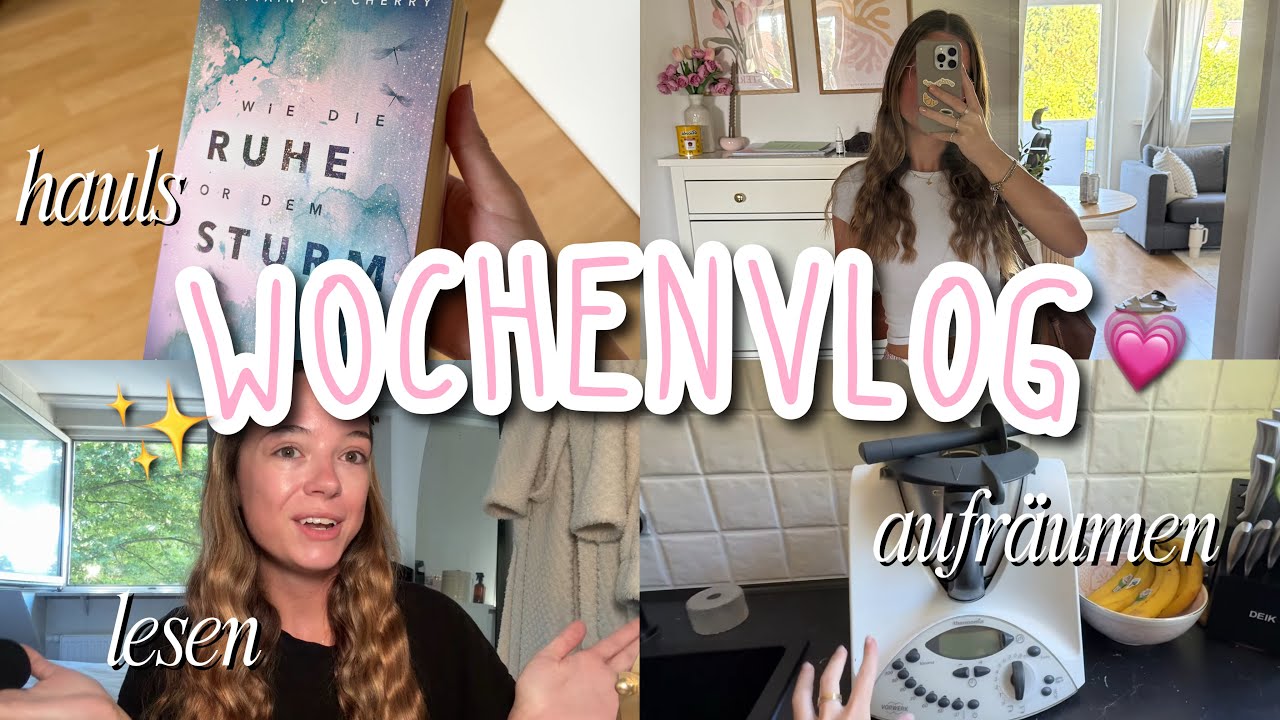 WOCHENVLOG AT HOME + HAUL TIME ✨ | Hannah Theresa