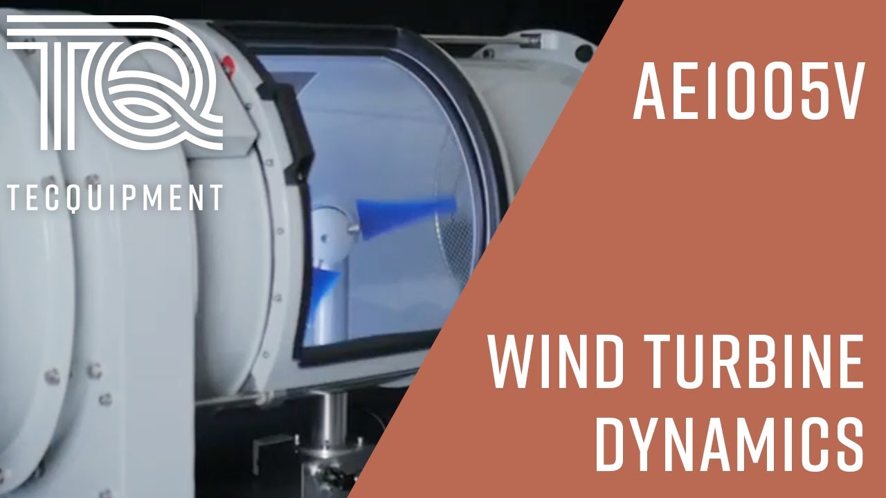 Wind Turbine Dynamics AE1005V - Alternative Energy Range - TecQuipment