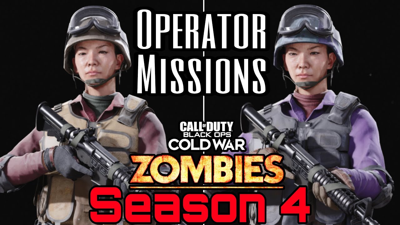 HOW TO COMPLETE ALL ZOMBIES OPERATOR MISSIONS FOR SONG (Black Ops Cold War Season Four)