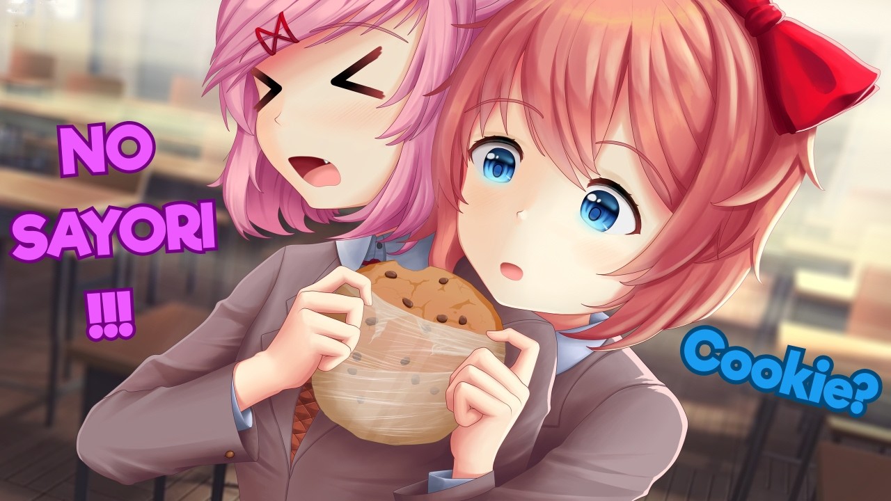 Natsuki vs Sayori: The Battle over the Cookie! (DDLC MOD)