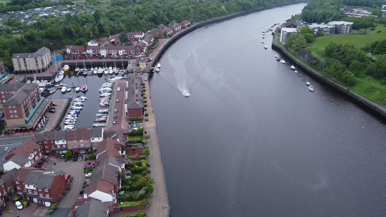DRONE - RIVER TYNE - (Low Walker/St Peters) | Newcastle upon Tyne | UK | DJI Mini 2