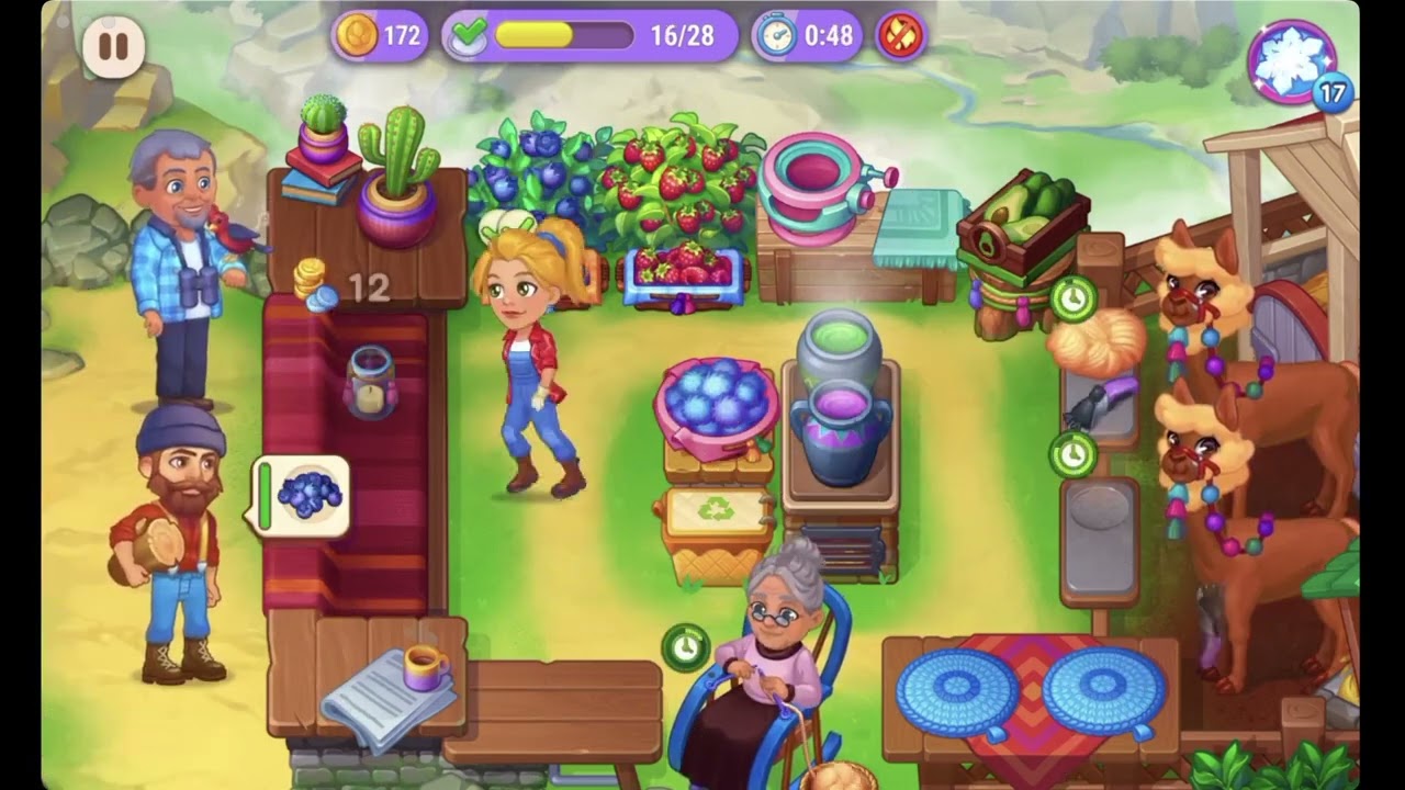 Cooking Farm Level 410 🧶🥑🫐 ➖ Super Hard ➖ No Boosters ➖ Mountain Summit ➖ CaroGamesNL