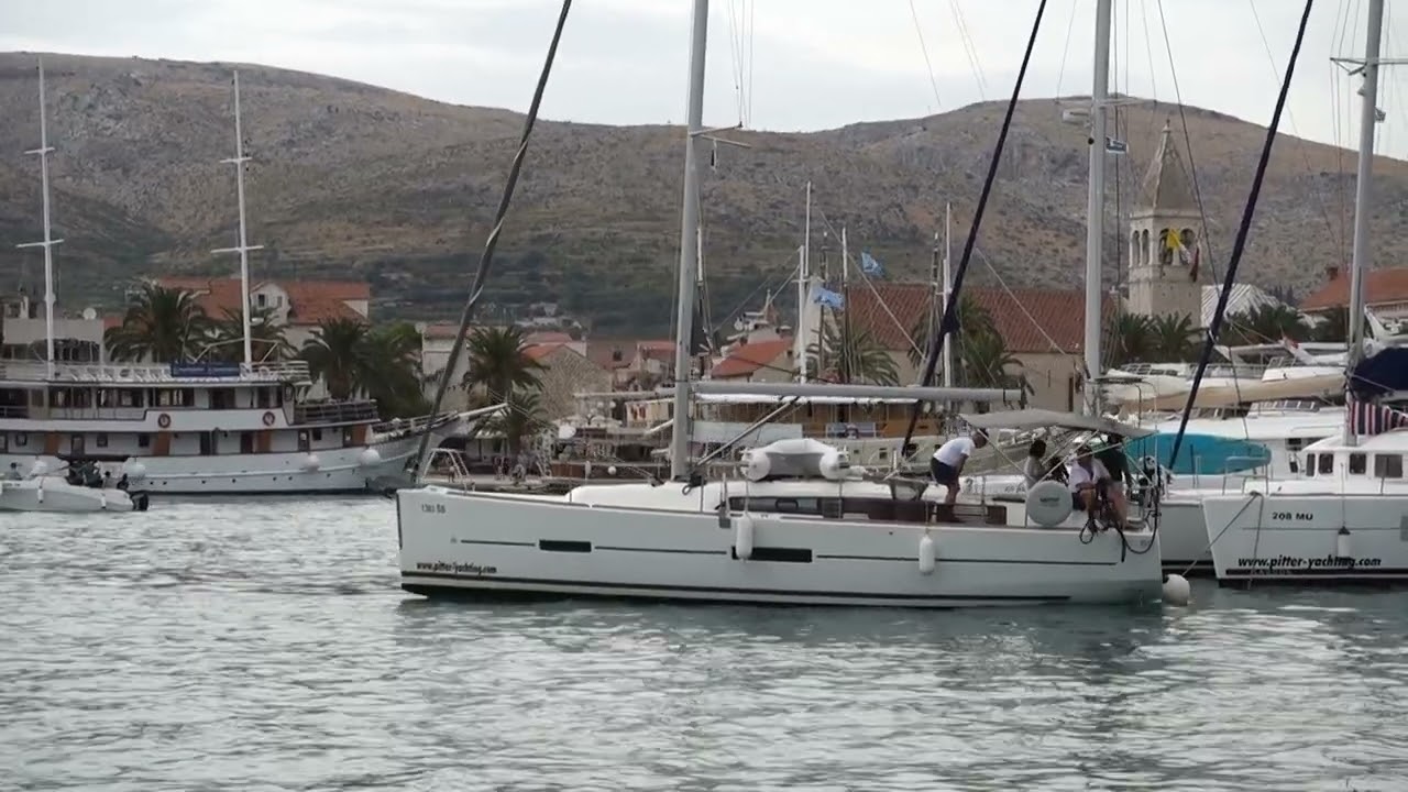 Hafenmanöver ACI Marina Trogir 2022 - Teil 2