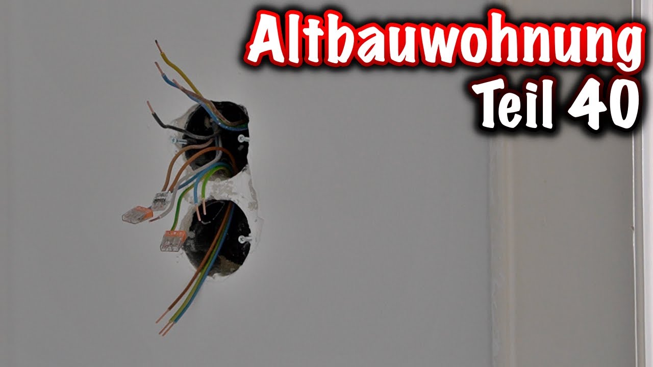Fertigmontage Flur - Elektrik in Altbauwohnung erneuern! ElektroM
