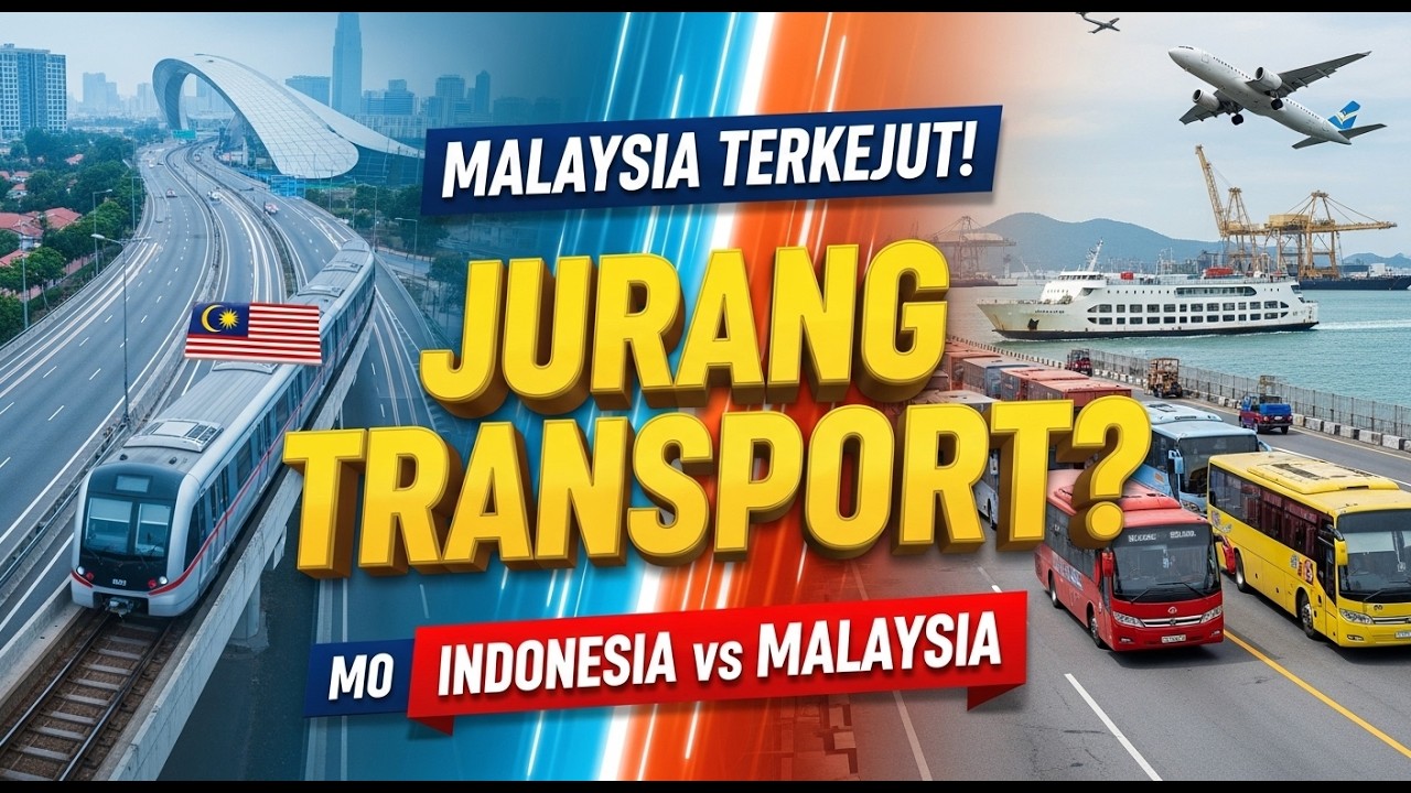 Mengapa orang Malaysia gagal memahami kesenjangan transportasi antara Malaysia dan Indonesia