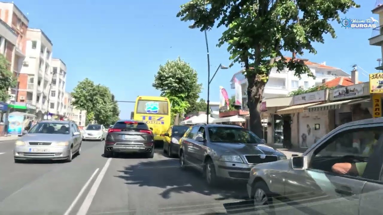 Несебър/ Nessebar, Bulgaria (driving)