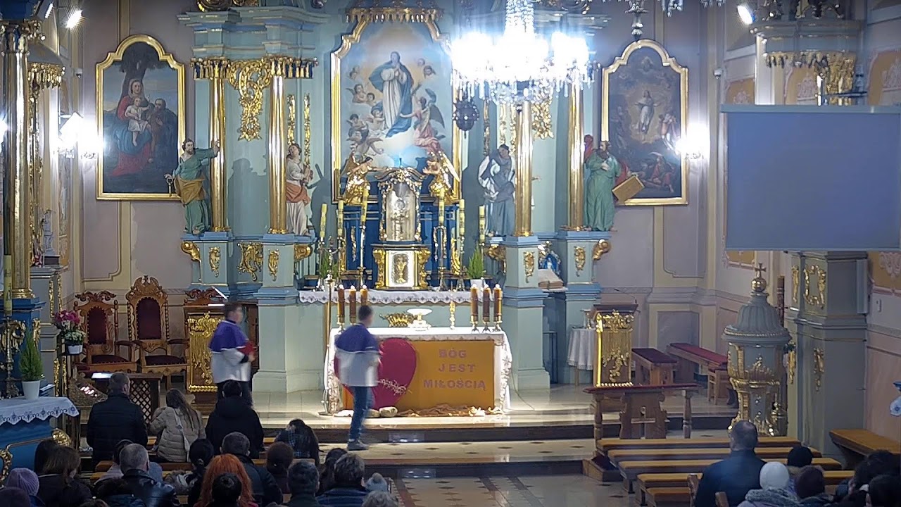[18.02.2026] Msza św. godz. 17,00 - Parafia Wniebowzięcia NMP w Raniżowie