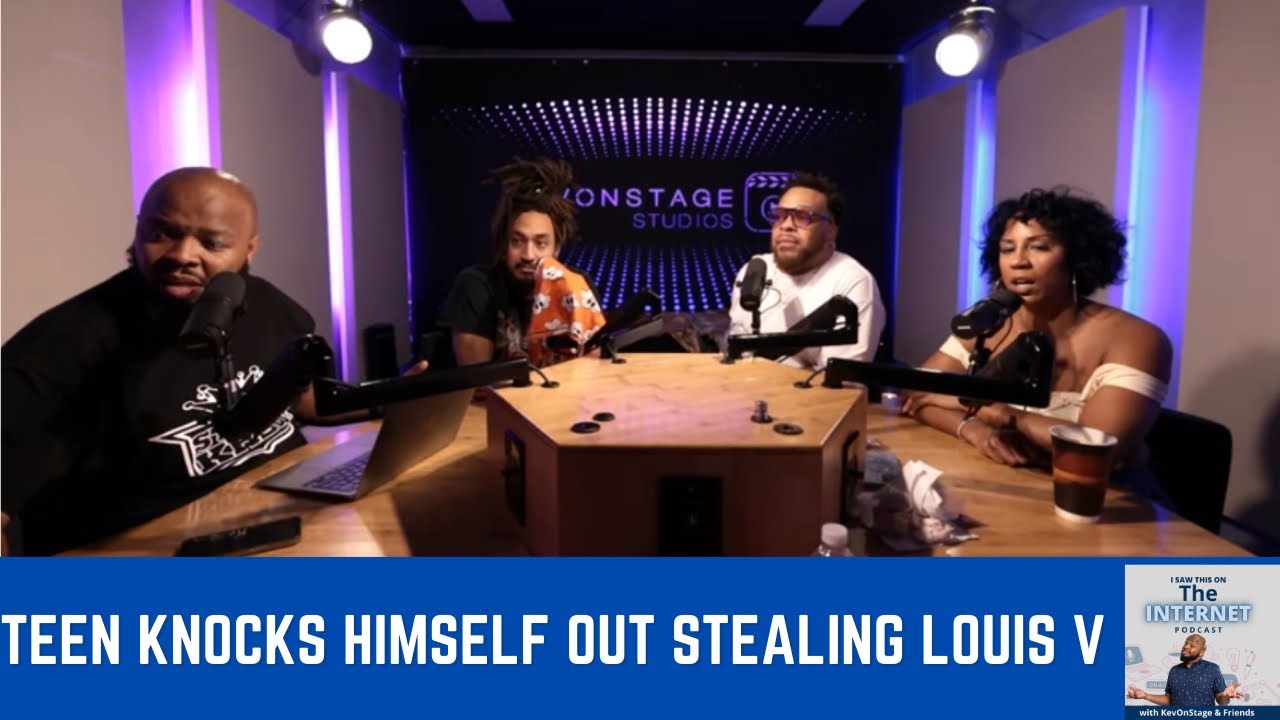 Teen Knocks Himself Unconscious Stealing Louis Vuitton | #ISawThisOnTheInternet