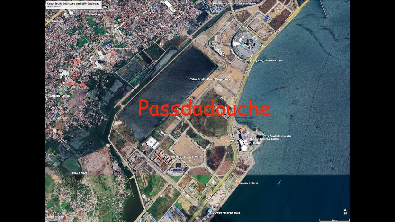 Cebu South Boulevard and SRP Back Road