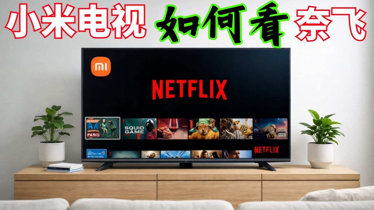 小米电视也能看奈飞了！2026最新小白教程，6块机场+27块奈飞账号，10分钟上手刷怪奇物语！