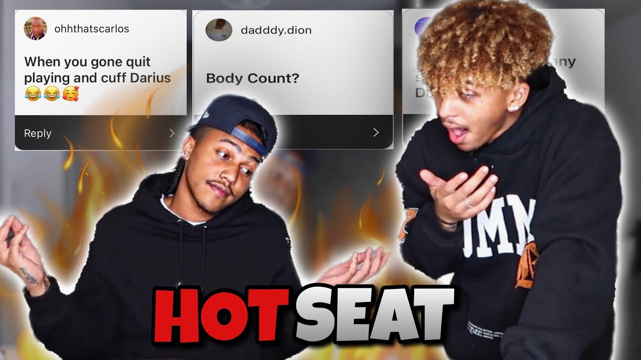 I PUT MY BESTFRIEND IN THE HOT SEAT .. ( IT GOT SPICY )