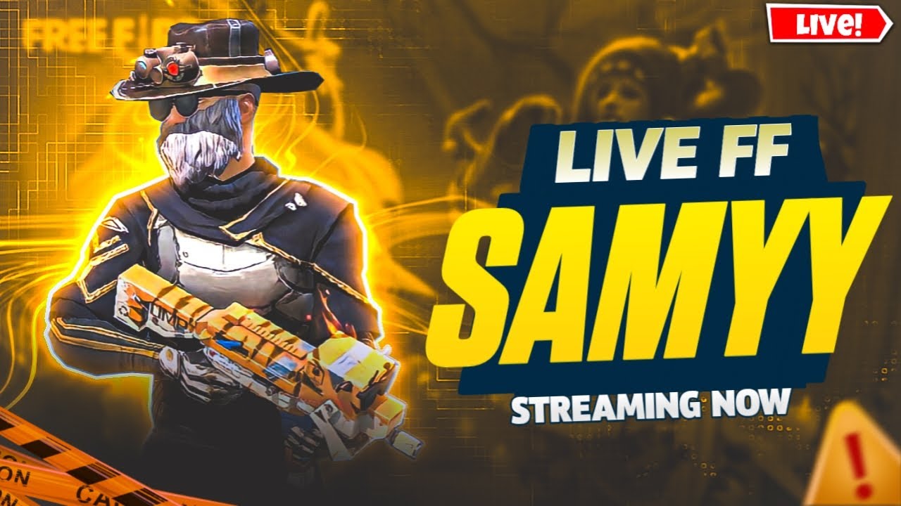 🔴 FREE FIRE LIVE WITH SAMYY FF AND 1 VS 3 GUILD TEST 🔥 Free Fire Live #shortsfeed #freefire #live