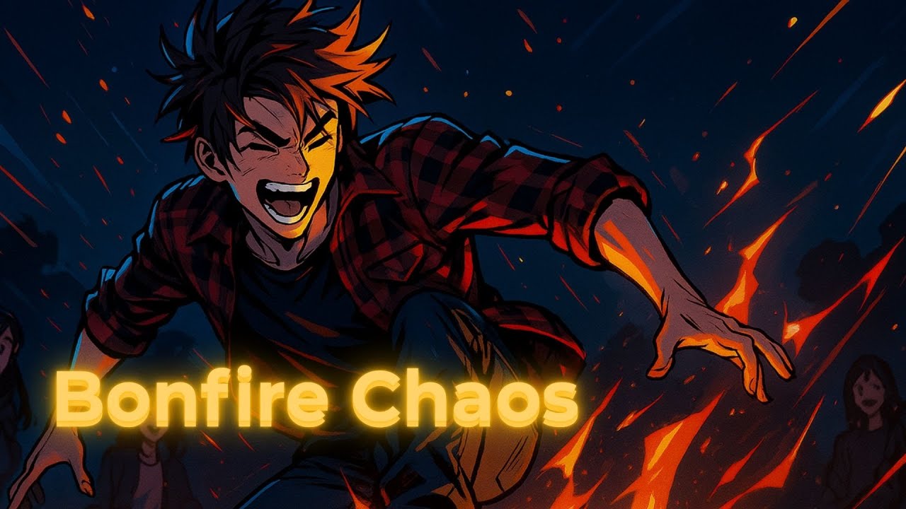 Bonfire Chaos: Jimmy, Linda & the Night the Leaves Ignited 🔥🍂