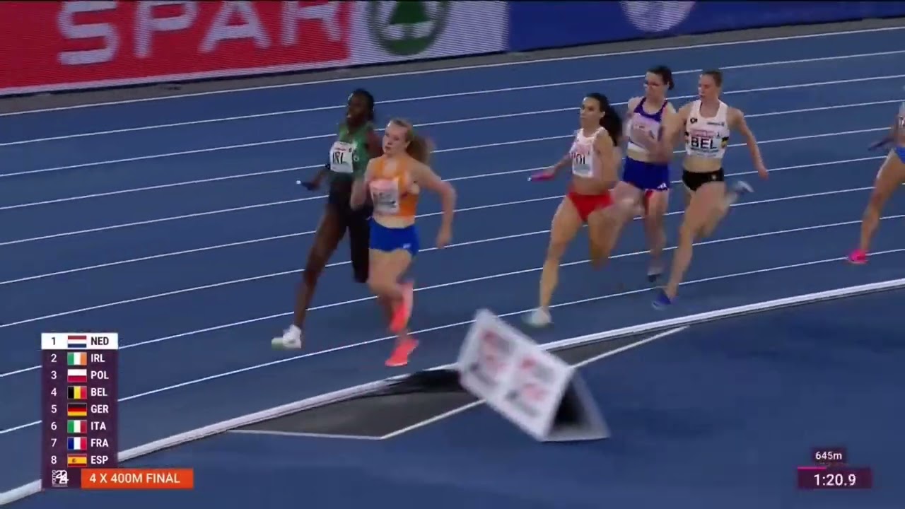 Irish Women’s 4x400 European Silver