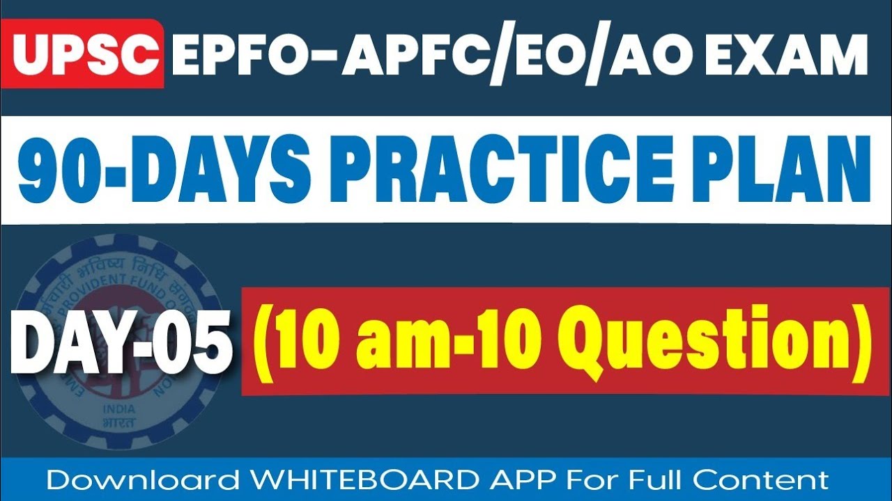 UPSC EPFO  APFC/EO/AO EXAM-2025 || LABOR LAWS Practice MCQs- DAY-5  #upsc#epfo #viralvideo#education