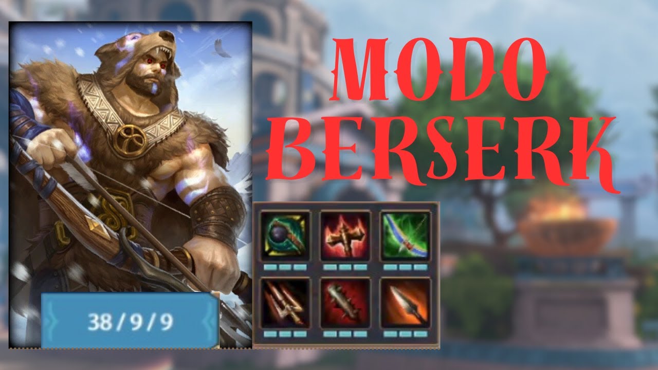 MEU RECORDE DE KILL NO ULLR SMITE 1, SEASON TAL (jogo esta abandonado)